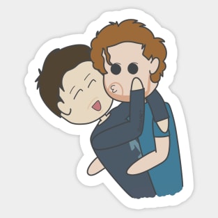 Giggle Kiss Malex (Doodle) Sticker